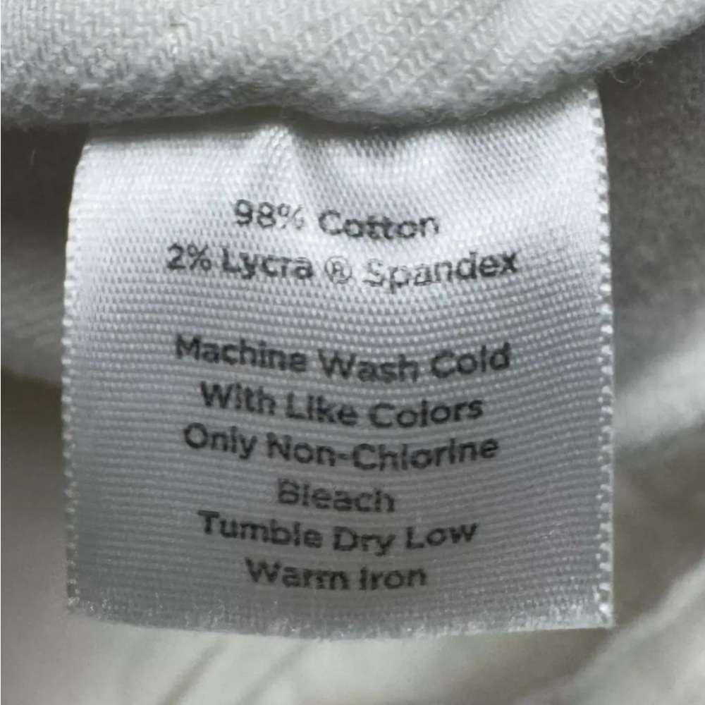 Talbots White denim Jacket - Picture 4 of 4